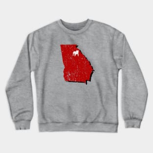 GA Bulldog Athens Crewneck Sweatshirt